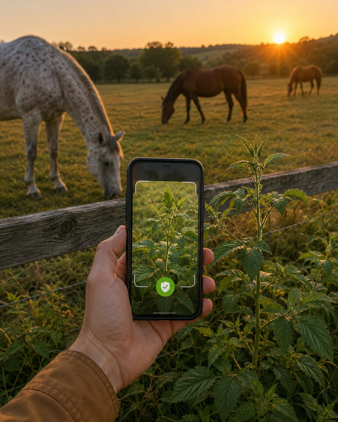 Chêne (Glands et Bourgeons) : reconnaissance de plante toxique au pré, observation du contexte de pâture et gestion des risques. Application mobile Equio pour identifier les plantes toxiques au cheval.