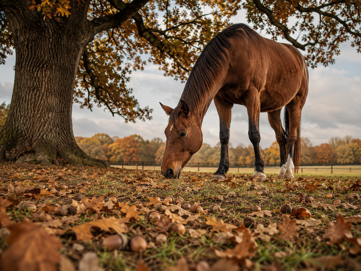 Buis : reconnaissance de plante toxique au pré, observation du contexte de pâture et gestion des risques. Application mobile Equio pour identifier les plantes toxiques au cheval.