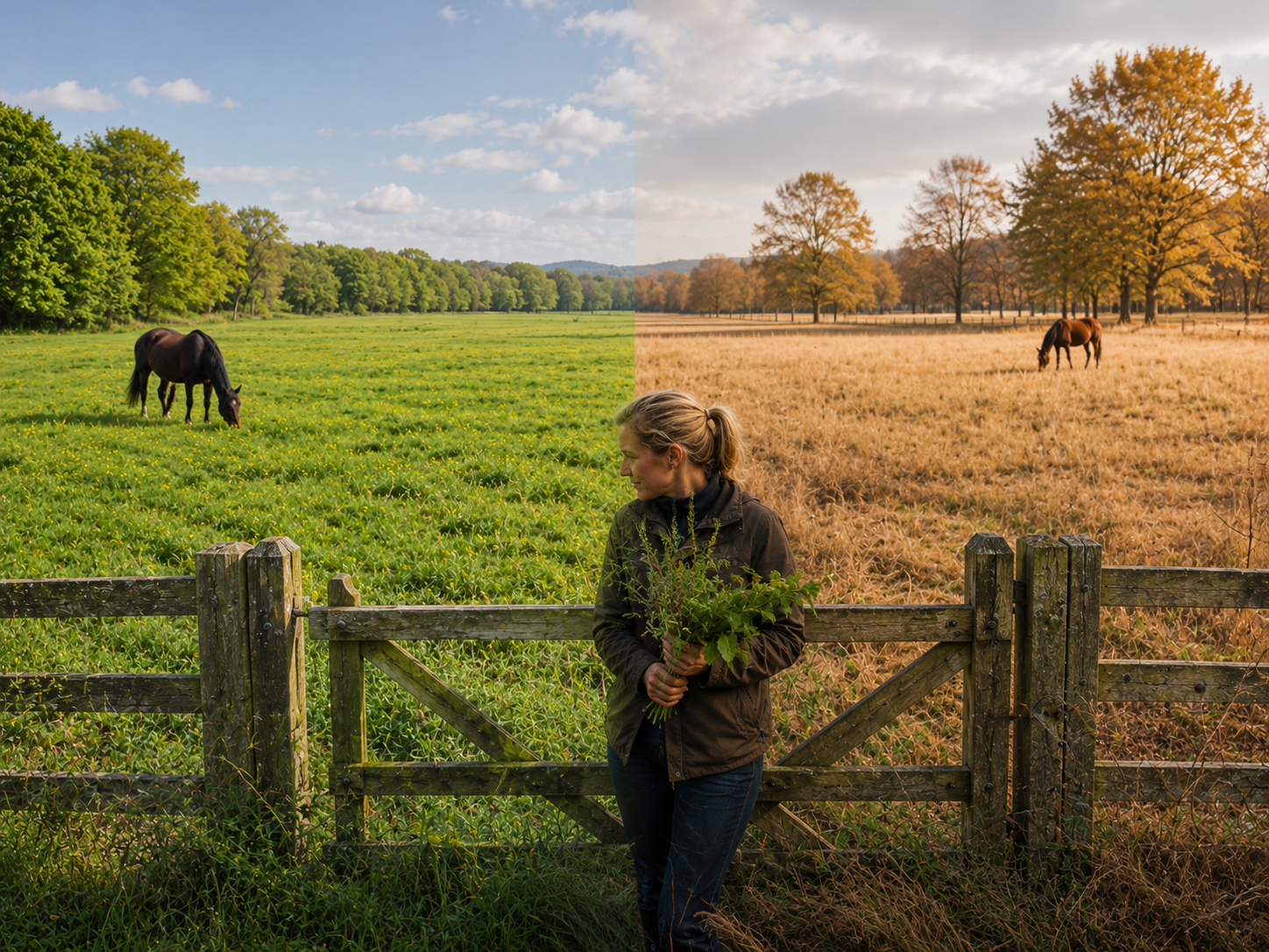 Garance voyageuse : reconnaissance de plante toxique au pré, observation du contexte de pâture et gestion des risques. Application mobile Equio pour identifier les plantes toxiques au cheval.