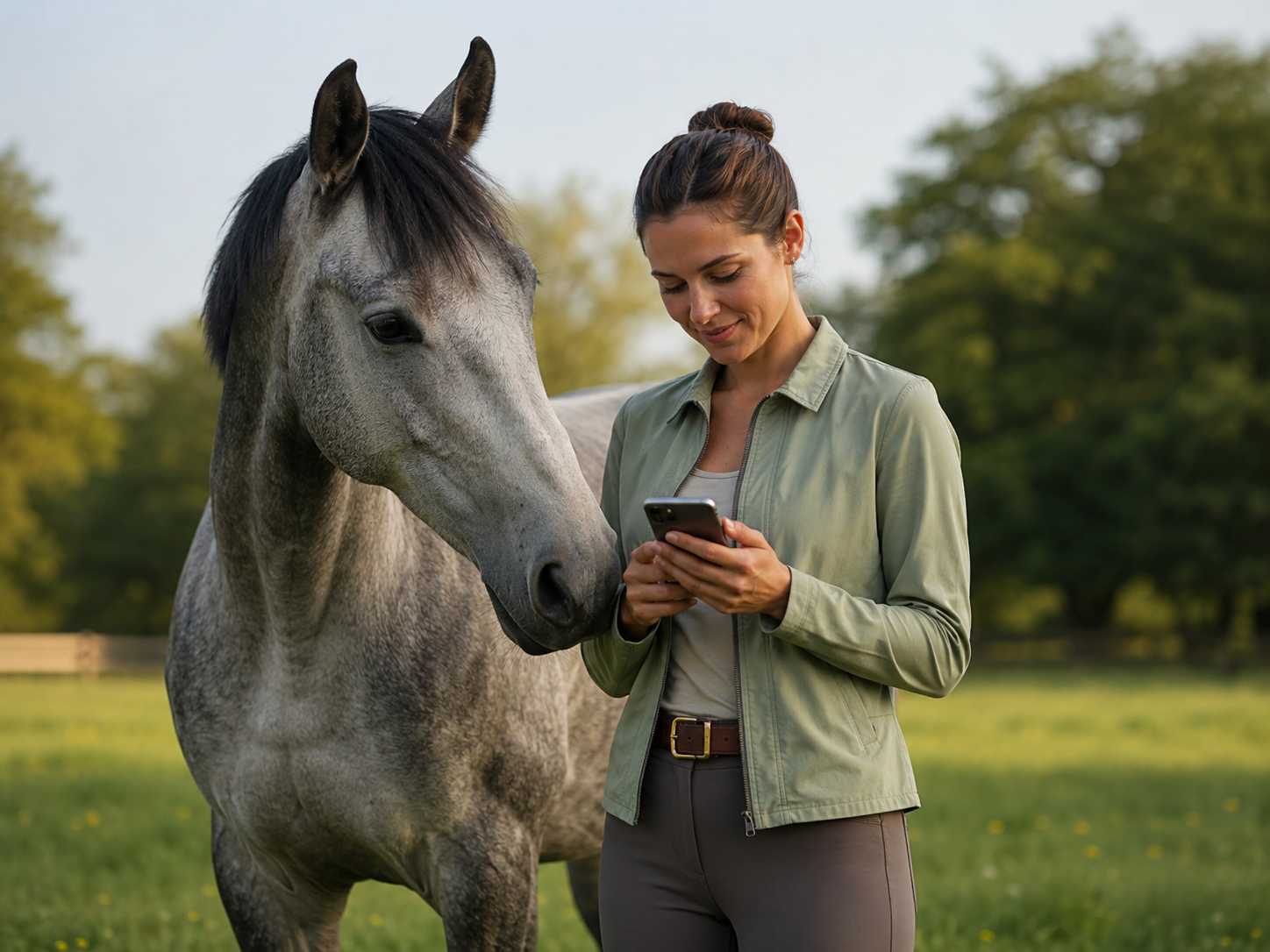 Warlander : identification de race équine, robe du cheval, morphologie et notation de l'état corporel. Gestion complète du profil et de l'identité du cheval.