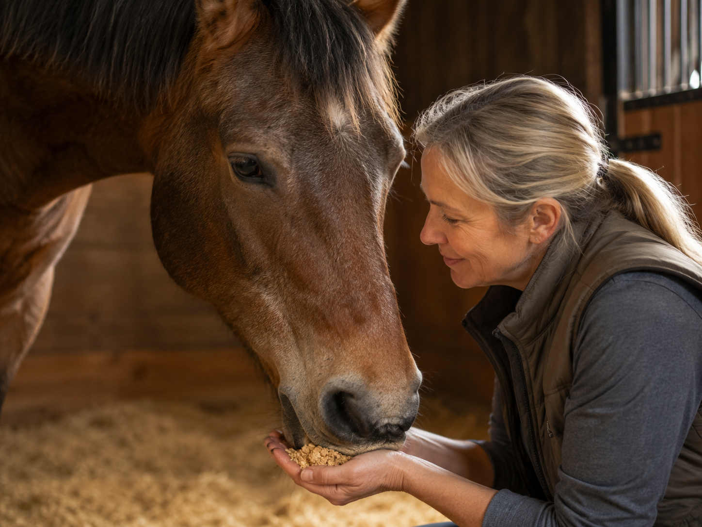 Chernomor : identification de race équine, robe du cheval, morphologie et notation de l'état corporel. Gestion complète du profil et de l'identité du cheval.