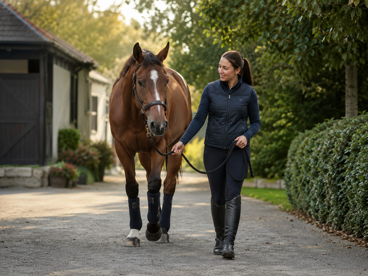 Waler : identification de race équine, robe du cheval, morphologie et notation de l'état corporel. Gestion complète du profil et de l'identité du cheval.