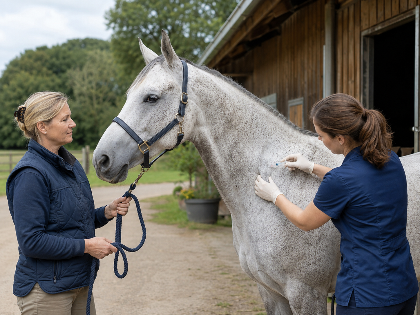 Hyperlipémie : suivi santé du cheval, observation clinique, communication vétérinaire et gestion pathologique. Suivi santé et bien-être du cheval documenté avec Equio.