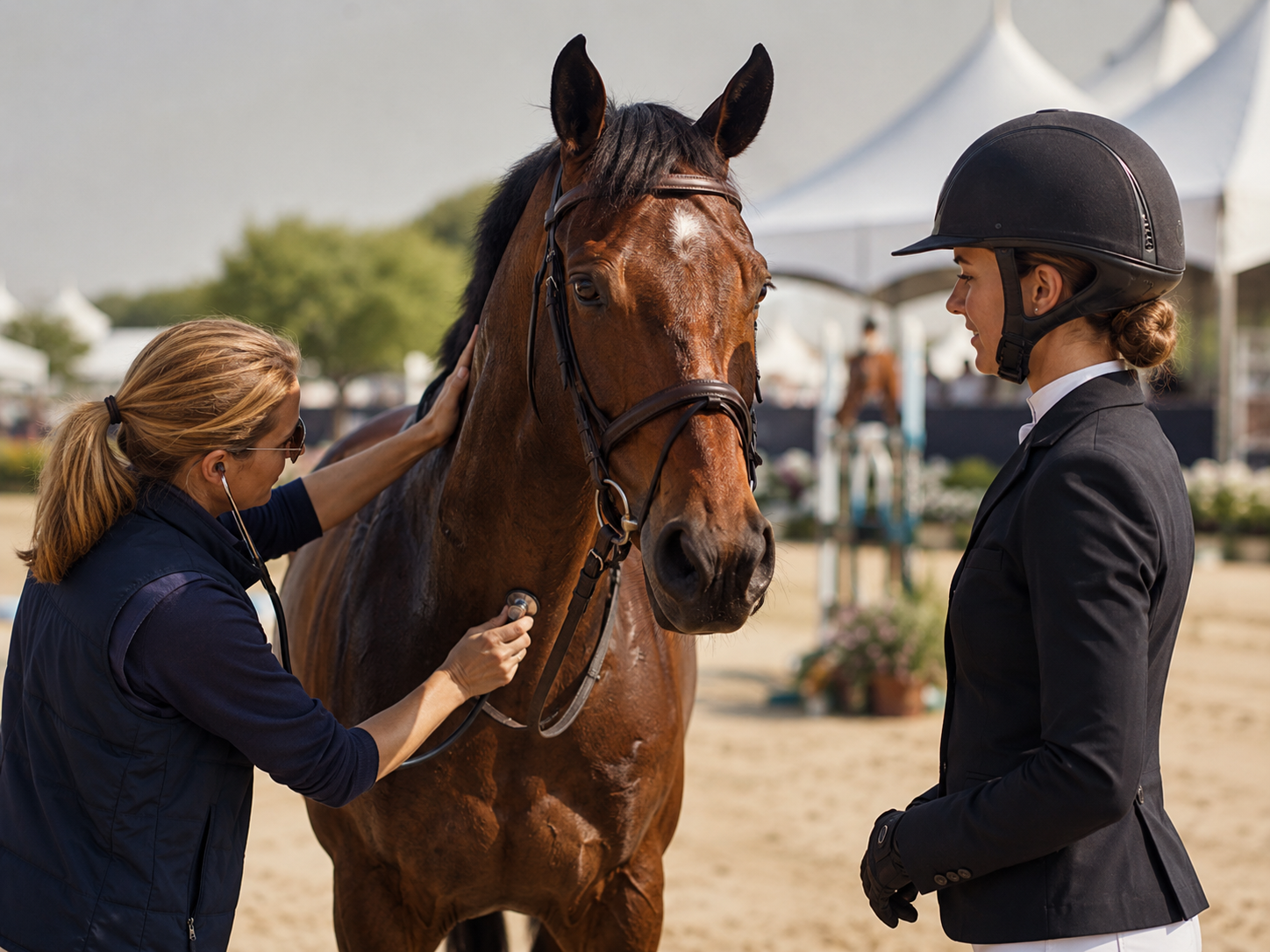 Stéréotypies : suivi santé du cheval, observation clinique, communication vétérinaire et gestion pathologique. Suivi santé et bien-être du cheval documenté avec Equio.